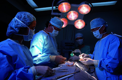 Transplantation, greffe organes, cellules et tissus humains lors d’une opération chirurgicale