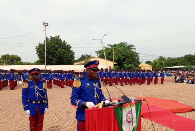 Léon Dia Malo, délégué de la 8e promotion des élèves officiers issus des rangs