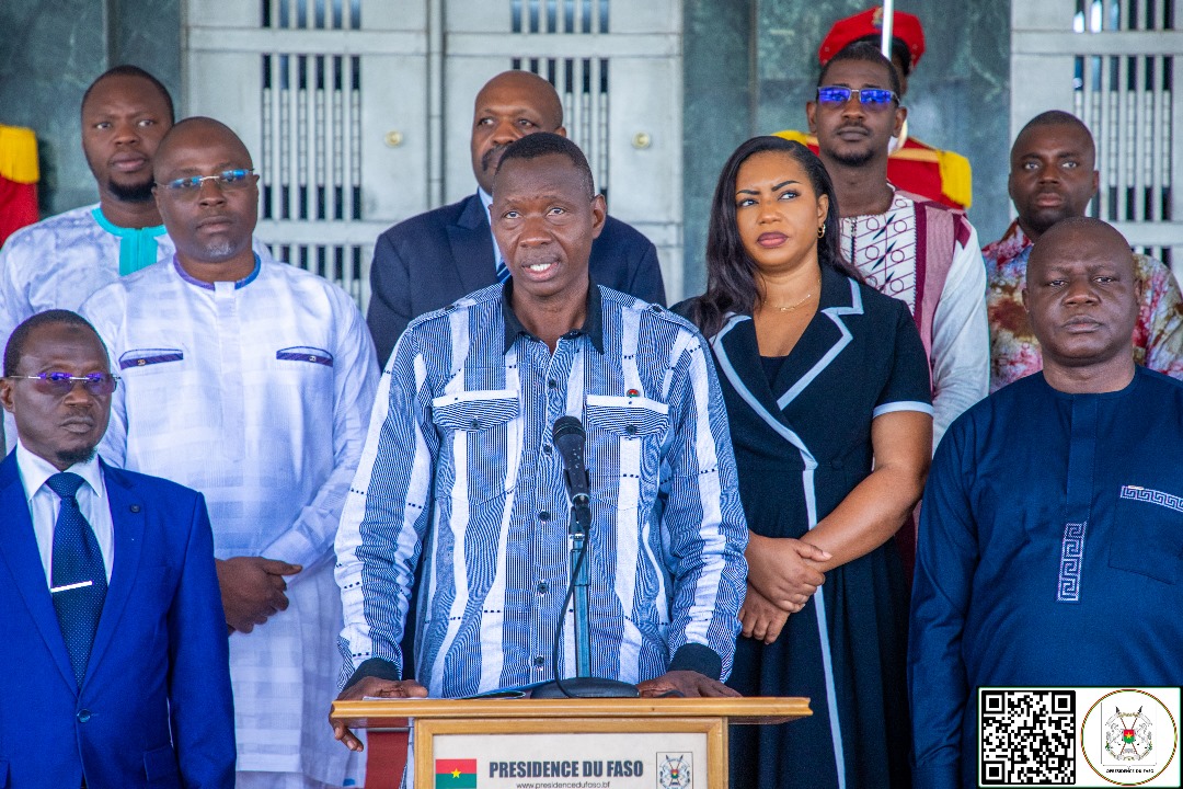 Romuald SAWADOGO, Président du comité d'organisation dudit forum, 