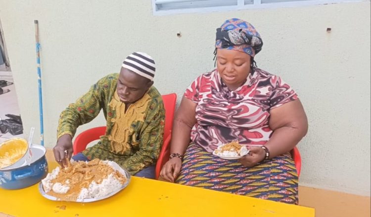 Beckham 1er et Moutamou, en plein tournage à Bobo-Dioulasso