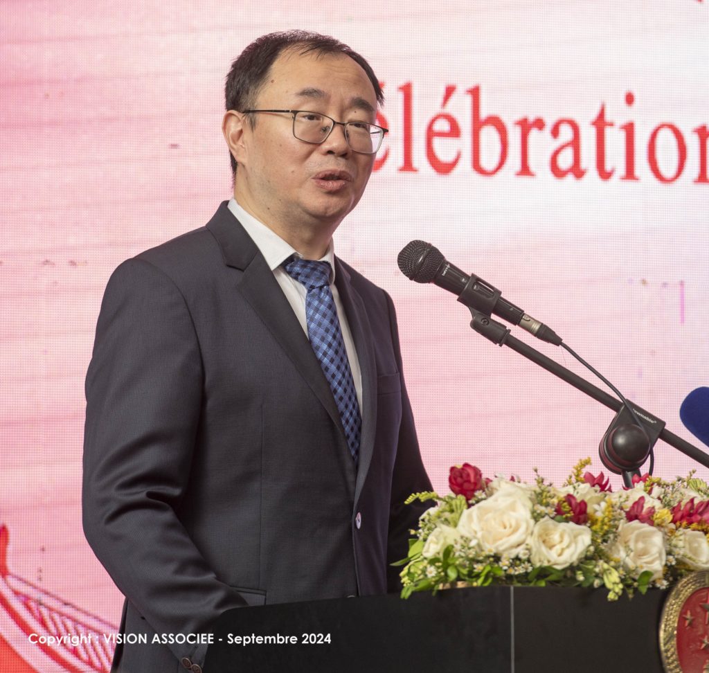 L’ambassadeur de Chine au Burkina Faso, Lu Shan© Vision Associée