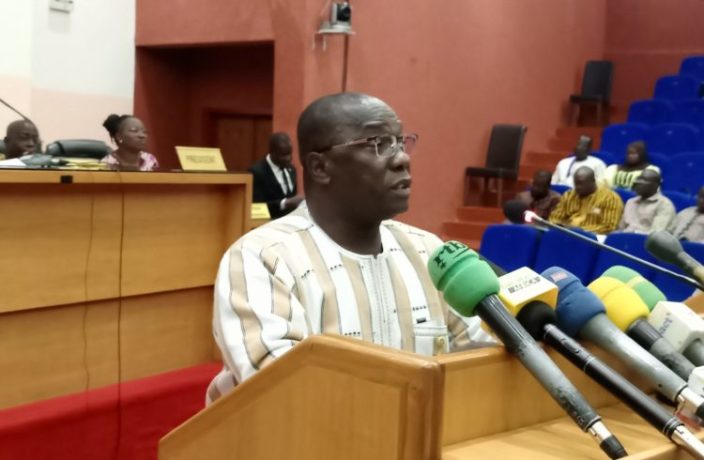 Luc Adama Sorgho, ministre en charge des infrastructures 