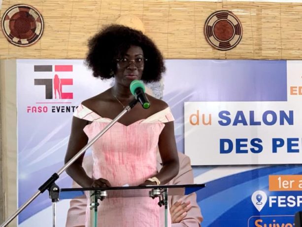 Zetiyenga Yacine, promotrice de la première édition du Salon Panafricain des Personnes Âgées