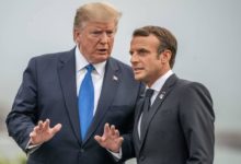 Donald Trump et Emmanuel Macron