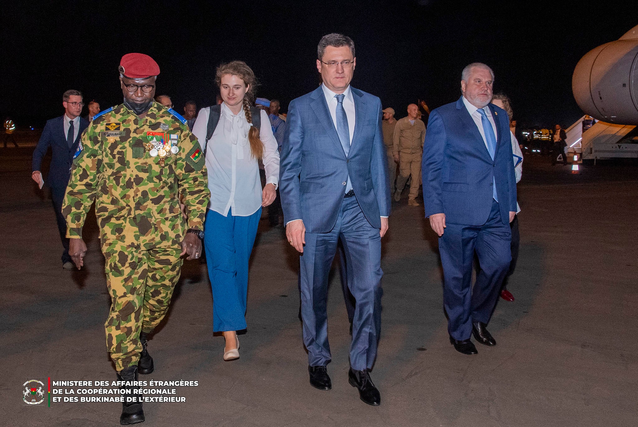 Vice-Premier ministre russe, Alexandre NOVAK en visite au Burkina Faso 