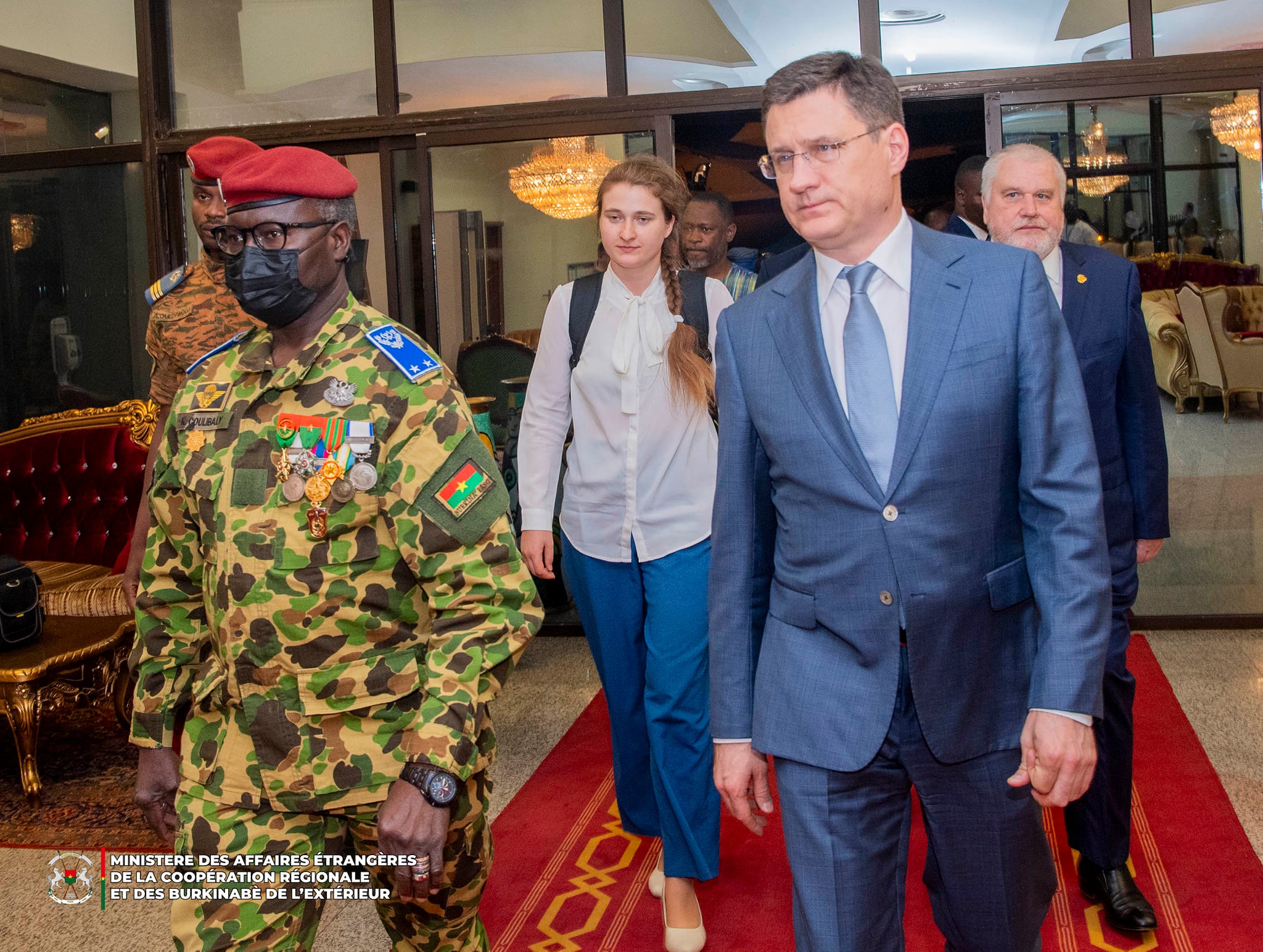 Vice-Premier ministre russe, Alexandre NOVAK en visite au Burkina Faso 