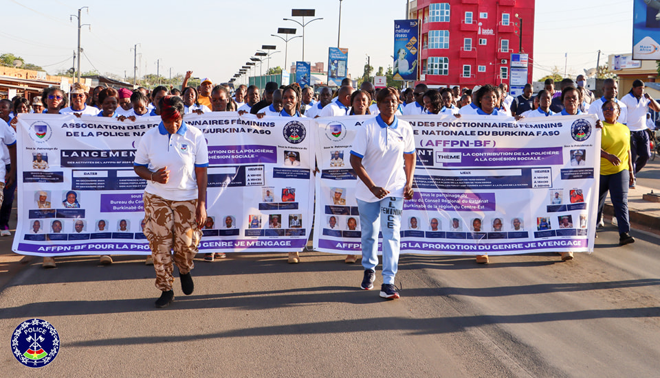 l’Association des Fonctionnaires Féminins de la Police Nationale du Burkina Faso