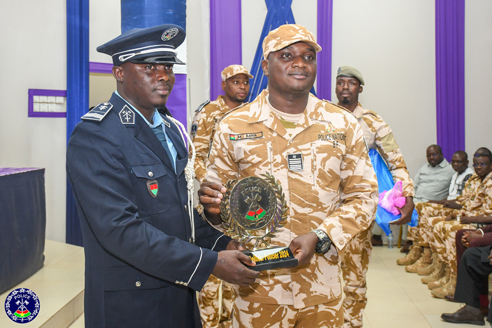 Sergent-Chef de Police Madou OUEDRAOGO de la 43ème promotion de l’ENP