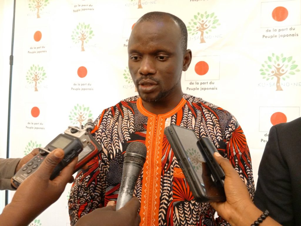 Issouf Traoré, porteur du projet, et membre de l’association