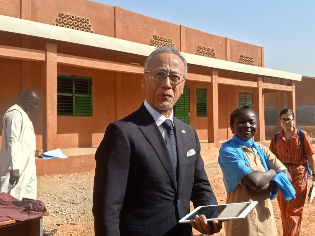 L'ambassadeur Extraordinaire et Plénipotentiaire du Japon au Burkina Faso, Nagashima Jun