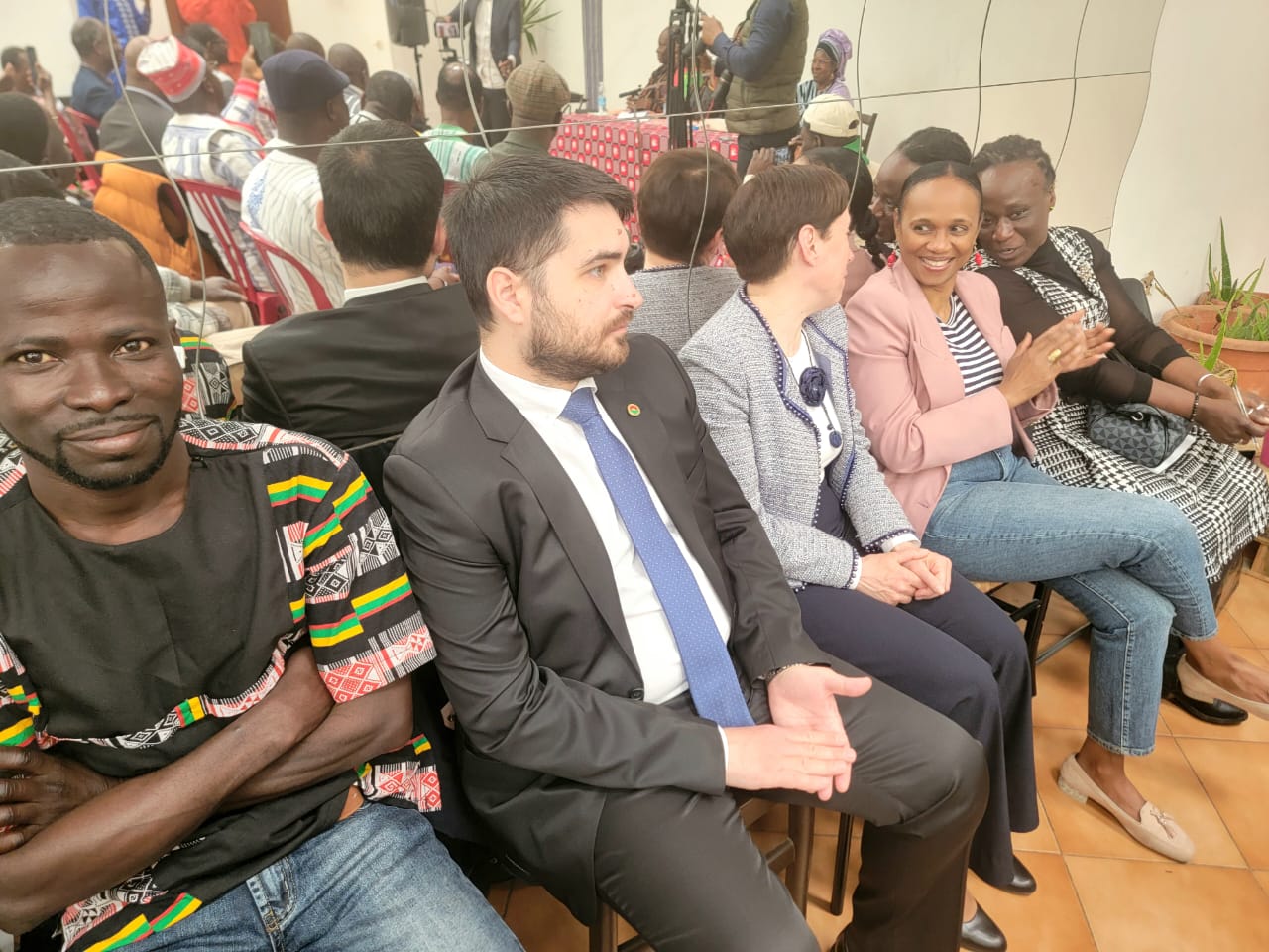 Karamoko Jean Marie TRAORE, a rencontré la diaspora burkinabè installée en Italie