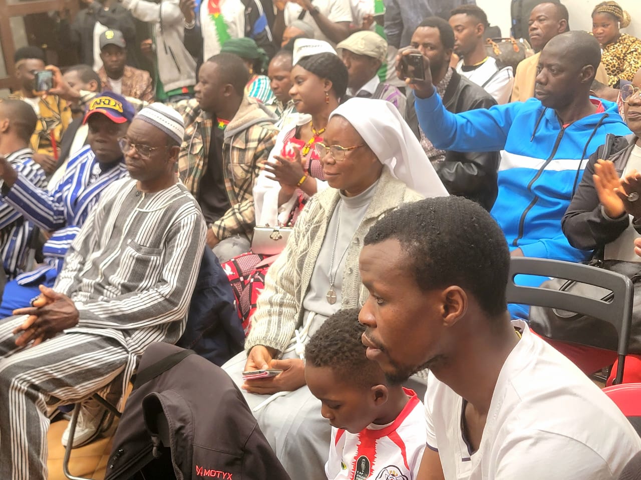 Karamoko Jean Marie TRAORE, a rencontré la diaspora burkinabè installée en Italie