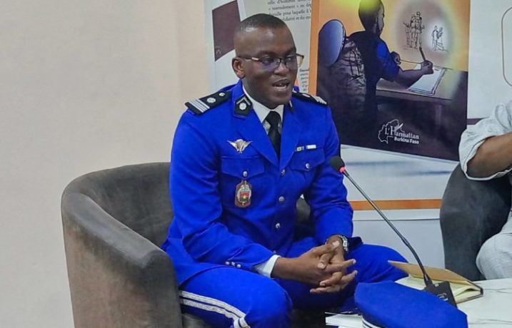 Le chef d'escadron Daouda Derra, écrivain