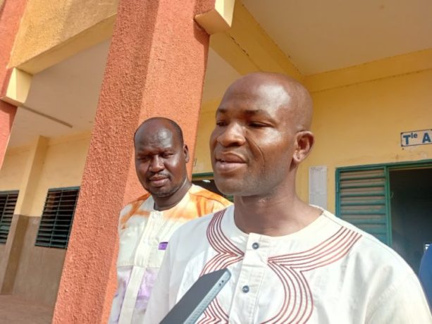 Samandé Kafando, professeur en mathématiques et membre de l'organisation