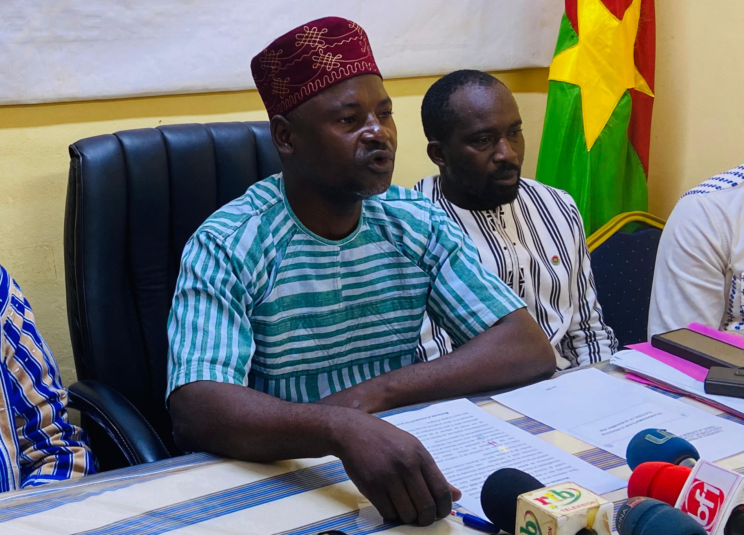 Harouna Kaboré, porte-parole 