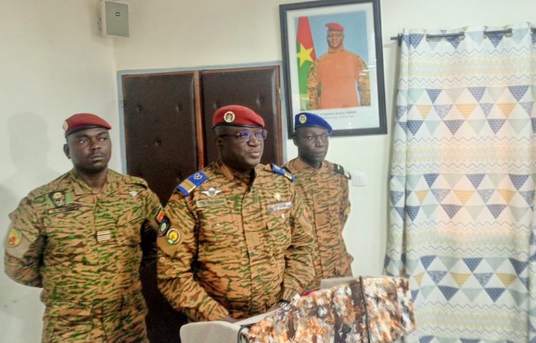 Le chef d’Etat-major général adjoint des armées, Théophile Nikiéma