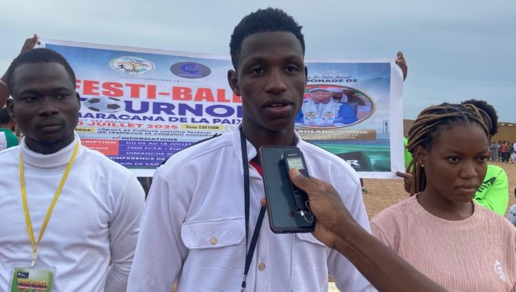 Amed Amadou Cissé, promoteur de l’événement