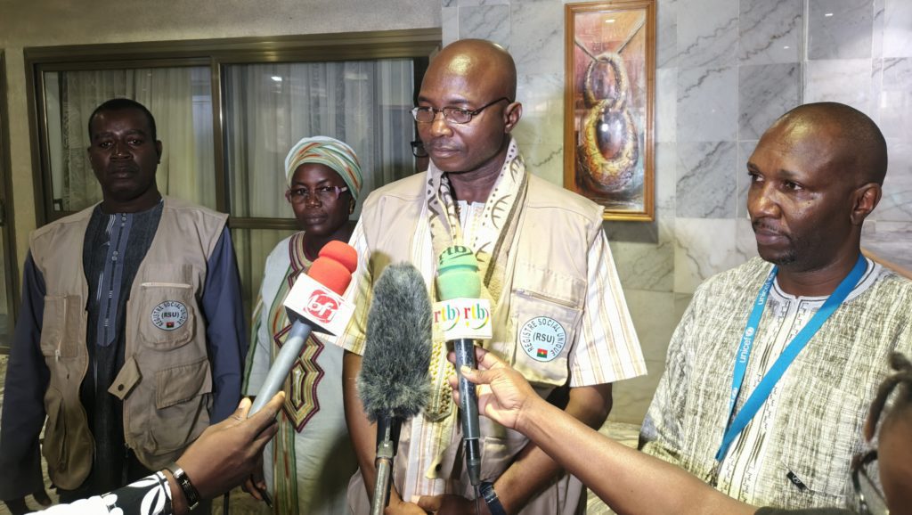 Moussa Ouattara secrétaire technique du RSU