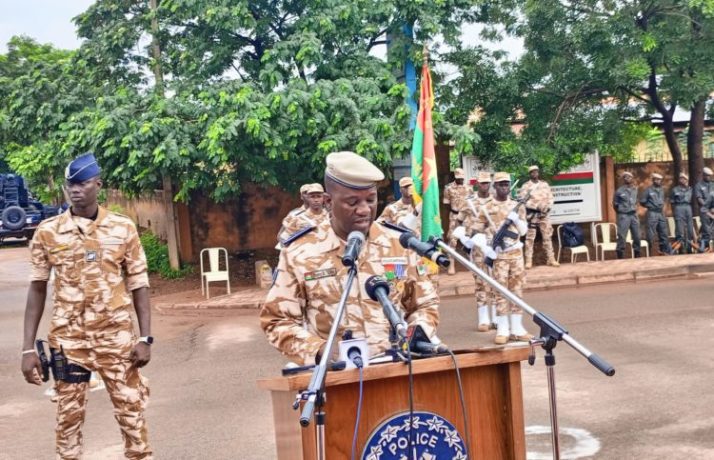 Thierry Tuina, directeur général de la Police nationale 