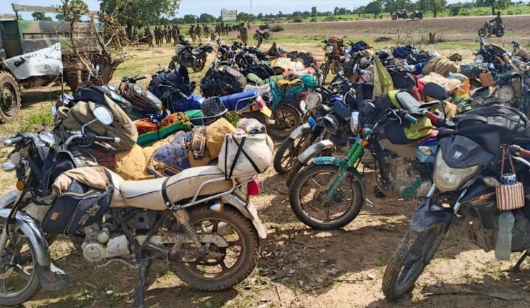 Des engins roulants également saisis par l'armée burkinabè