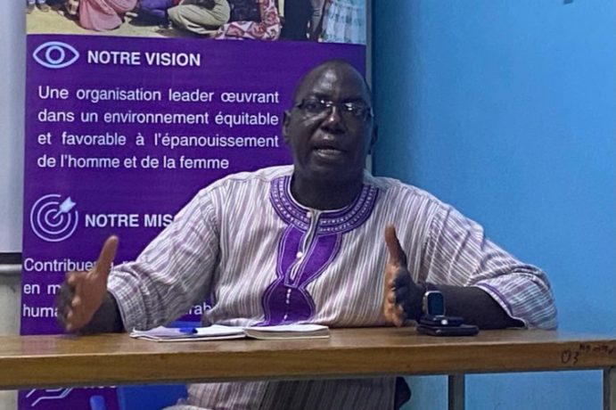 Etienne Kouda, responsable communication de SOS DJ