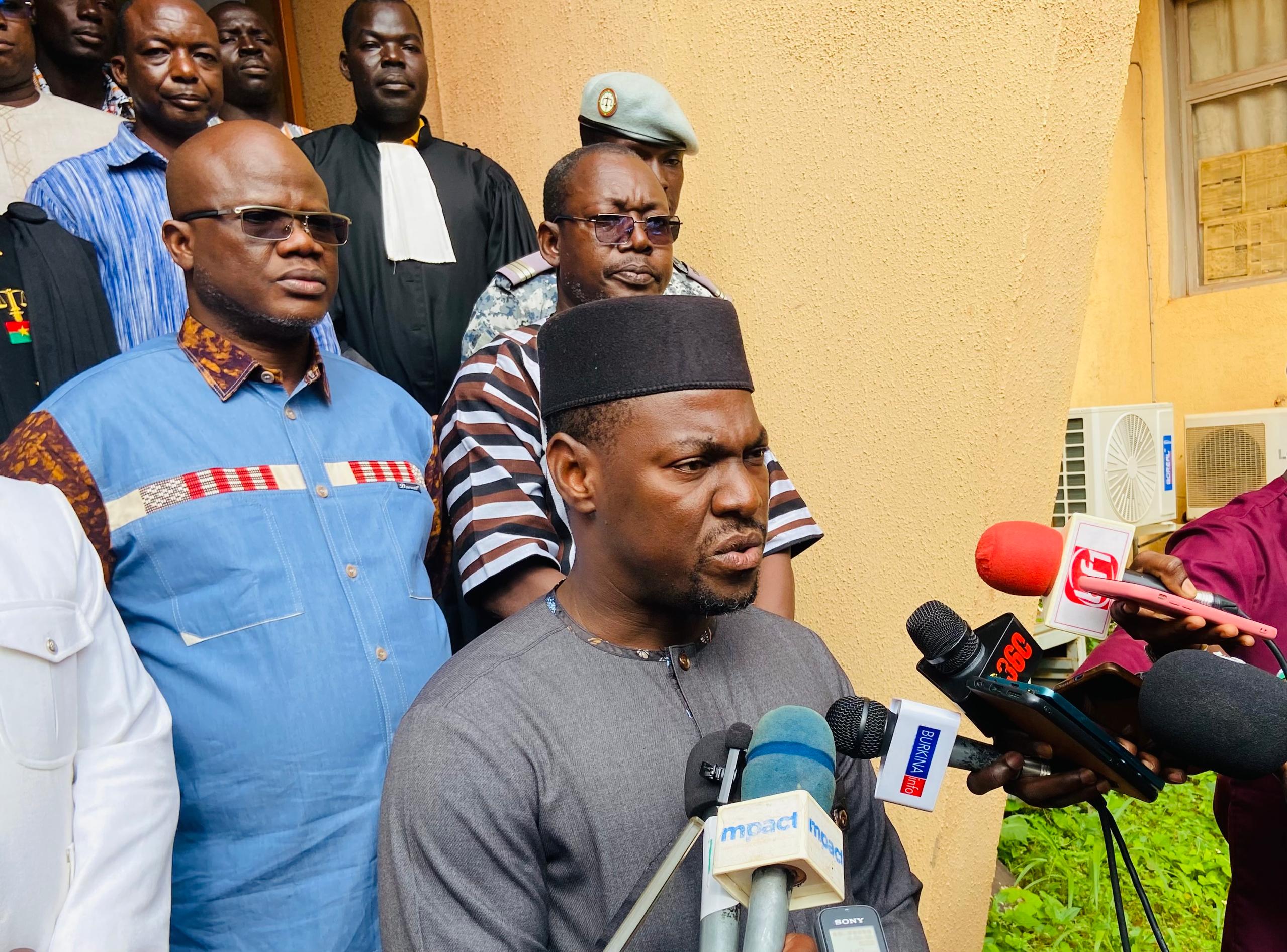 Dieudonné Bonkoungou, directeur de la justice pénale et du sceau