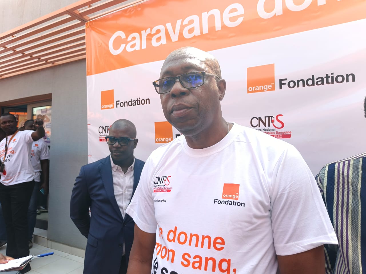Ibrahim Hema, le secrétaire exécutif de la Fondation Orange Burkina