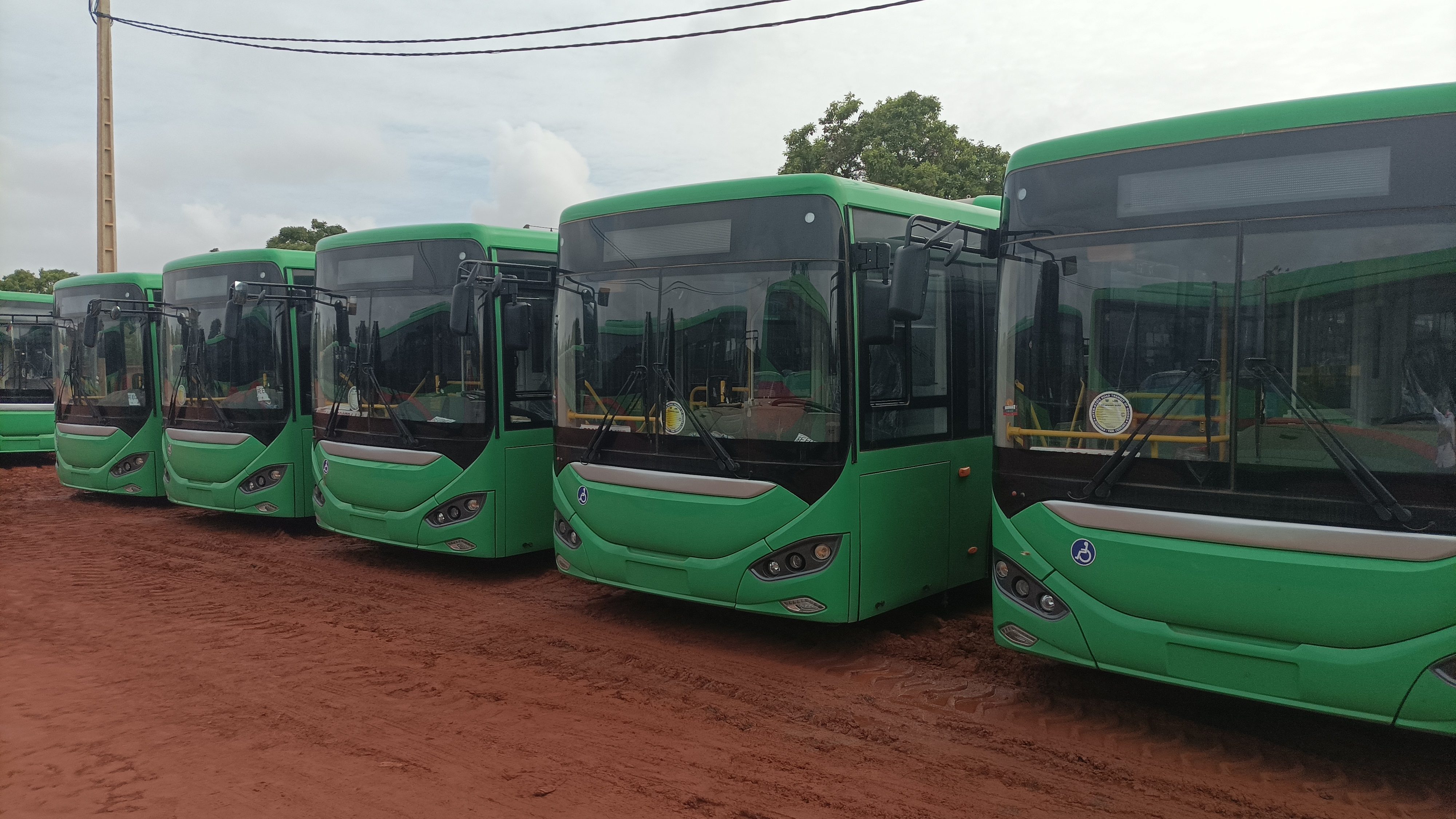 Les nouveau bus de la SOTRACO