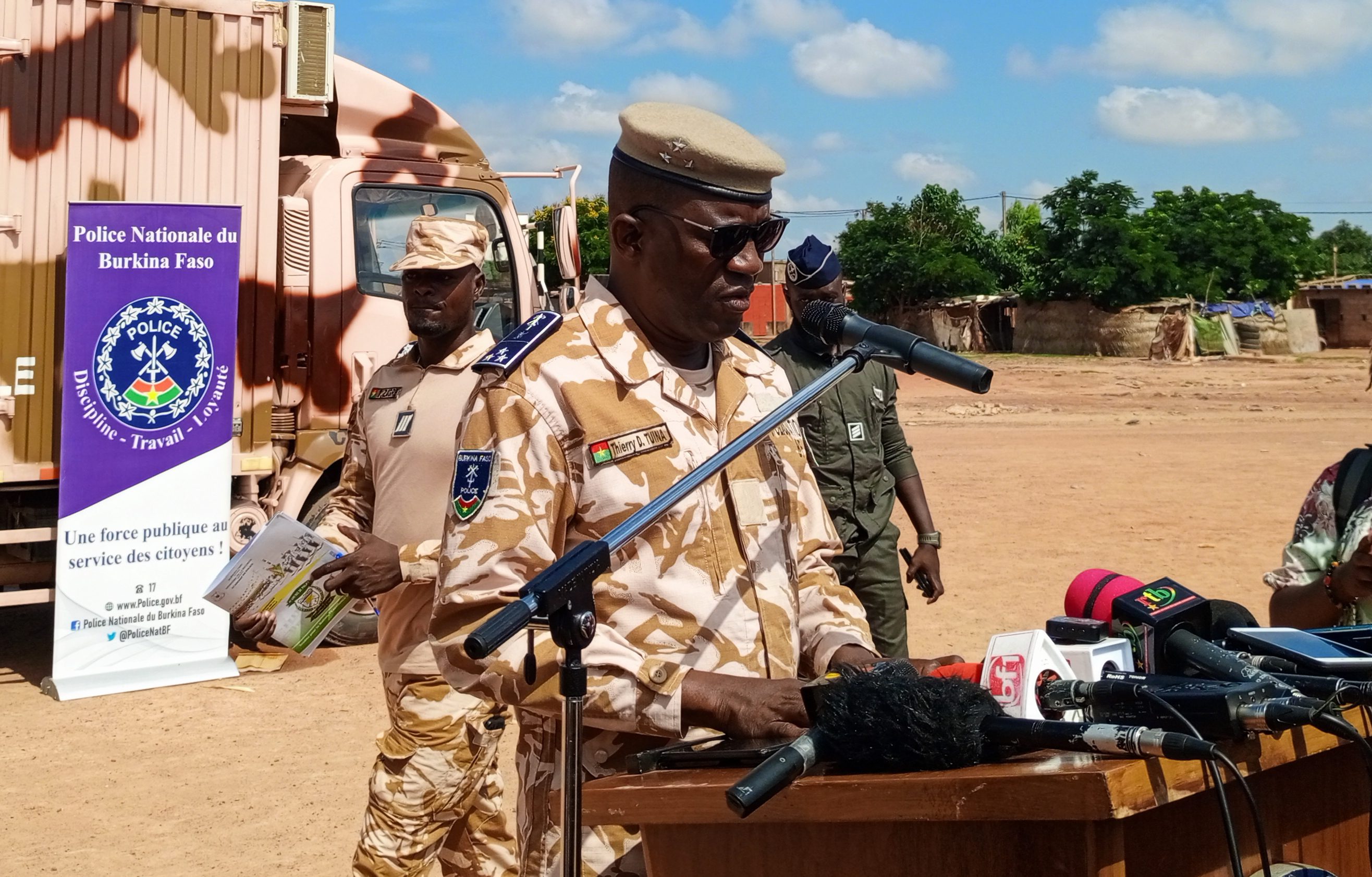 Thierry Tuina, directeur général de la police nationale 