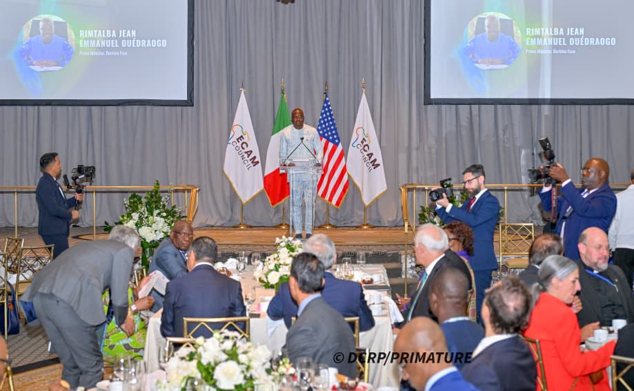 Le Premier ministre Rimtalba Jean Emmanuel OUÉDRAOGO à New York