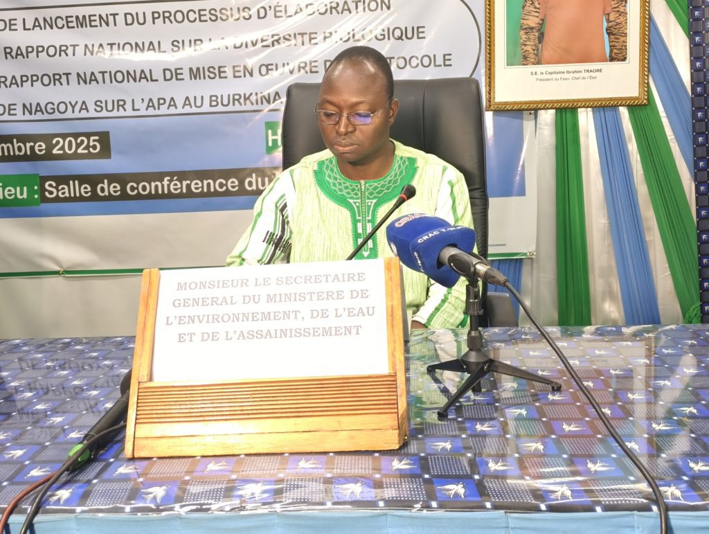 Dr Bouraïma Kouanda, secrétaire général du ministère en charge de l’environnement