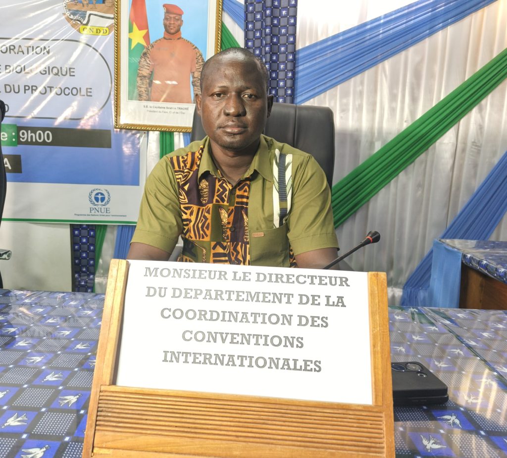 Etienne Traoré directeur du département de la coordination des conventions internationales