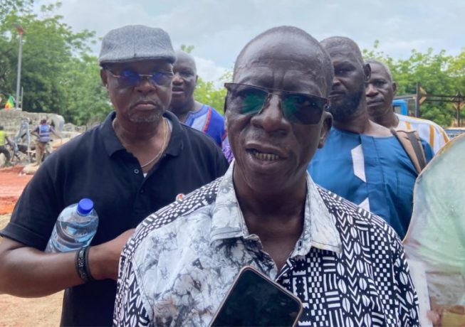 Sambo Ouedrago, porte parole de la plateforme citoyen citoyenne