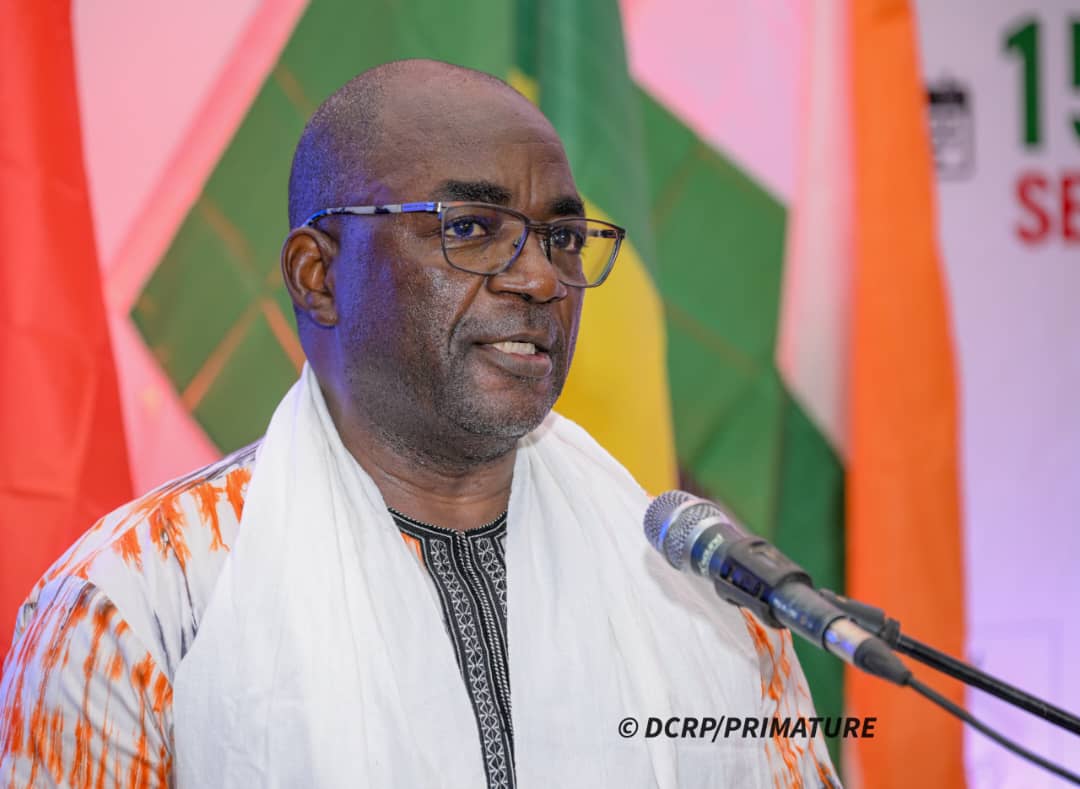 Bassolma Bazié, président de la commission nationale de la Confédération de l’AES