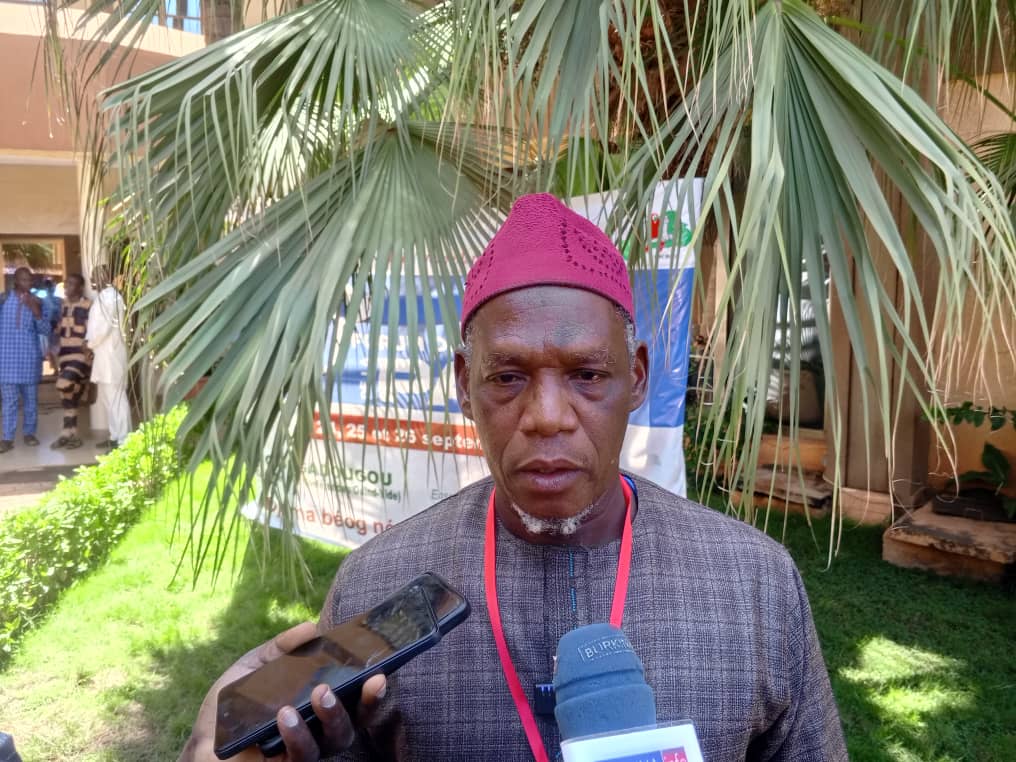 L’Imam Halidou Ilboudo, coordinateur du CCIB,