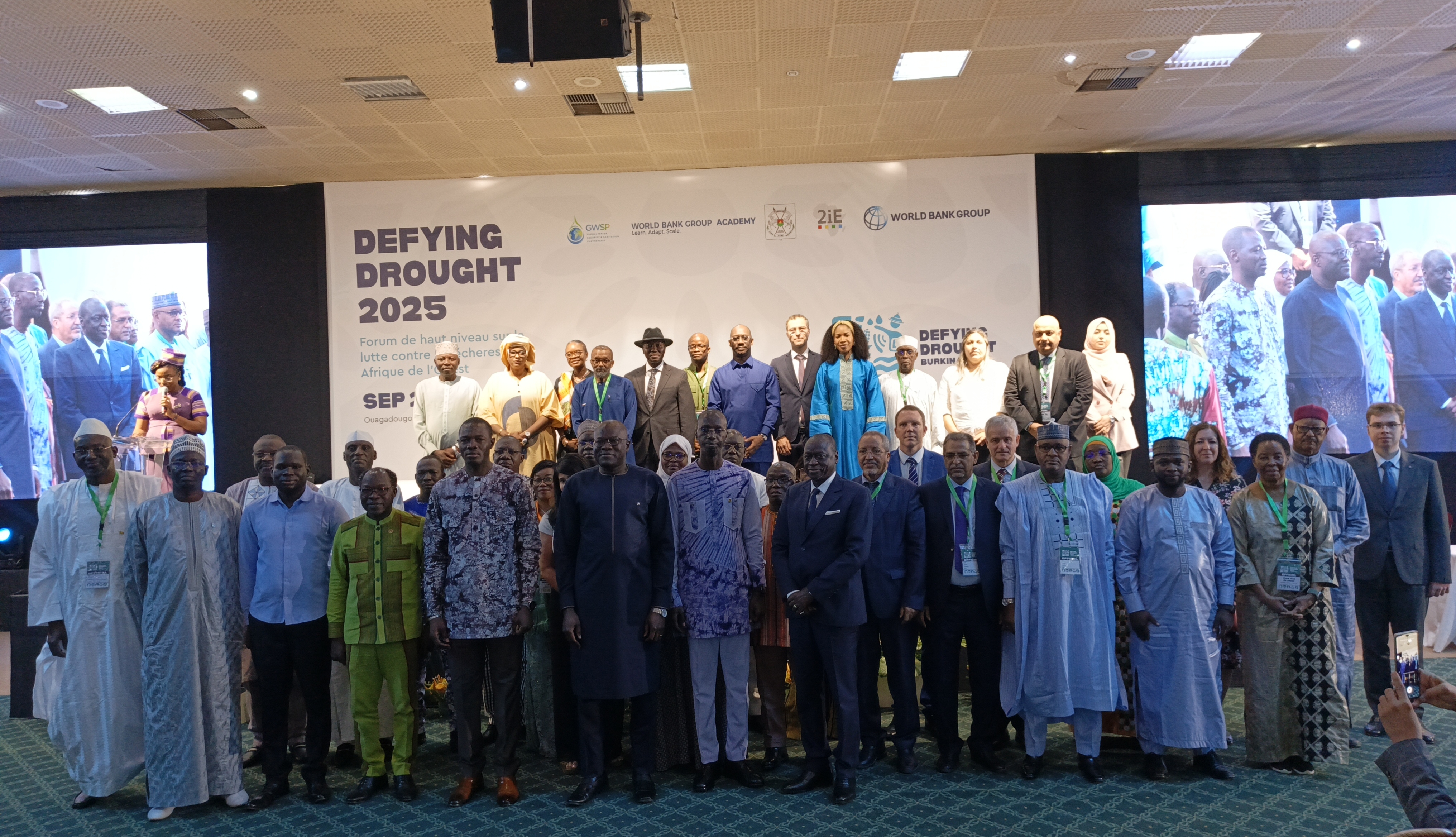 Une vue des participants