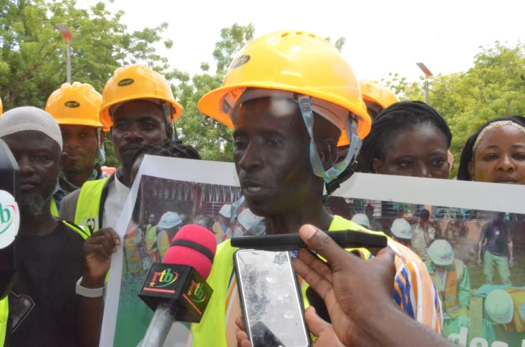 Mahamadi Bouda, le président de l'association