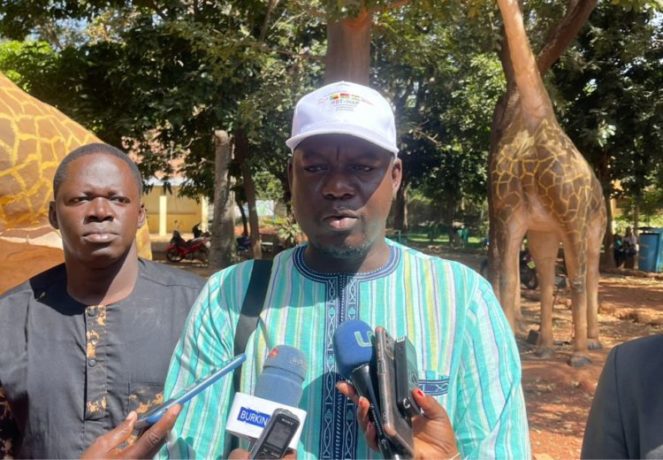 commandant Boureima Koudougou, directeur des aménagements paysagers et de la gestion des parcs de la commune de Ouagadougou
