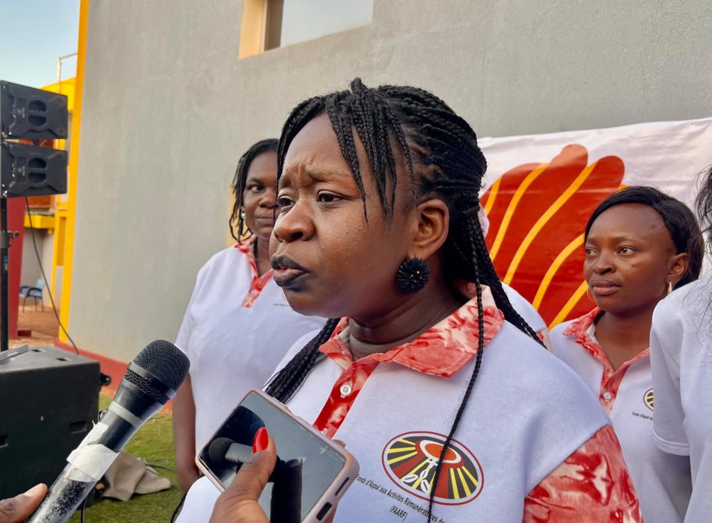Dorcas Tiendrébéogo, directrice générale du FAARF