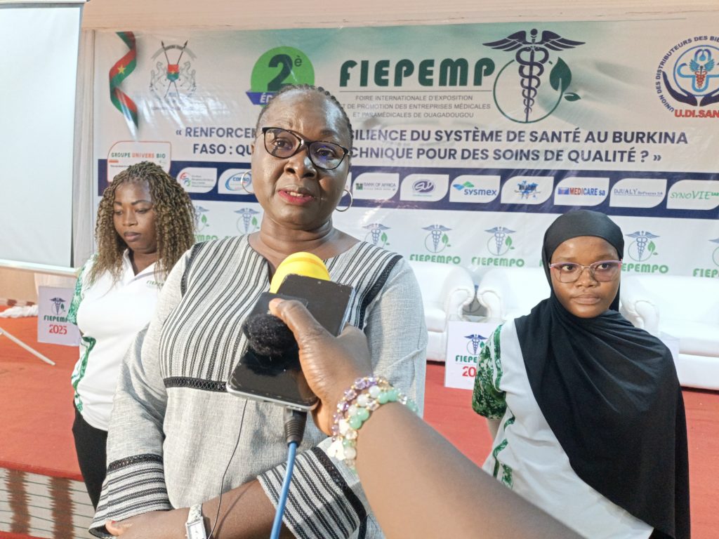 Dr Ruth Kaboré, communicante