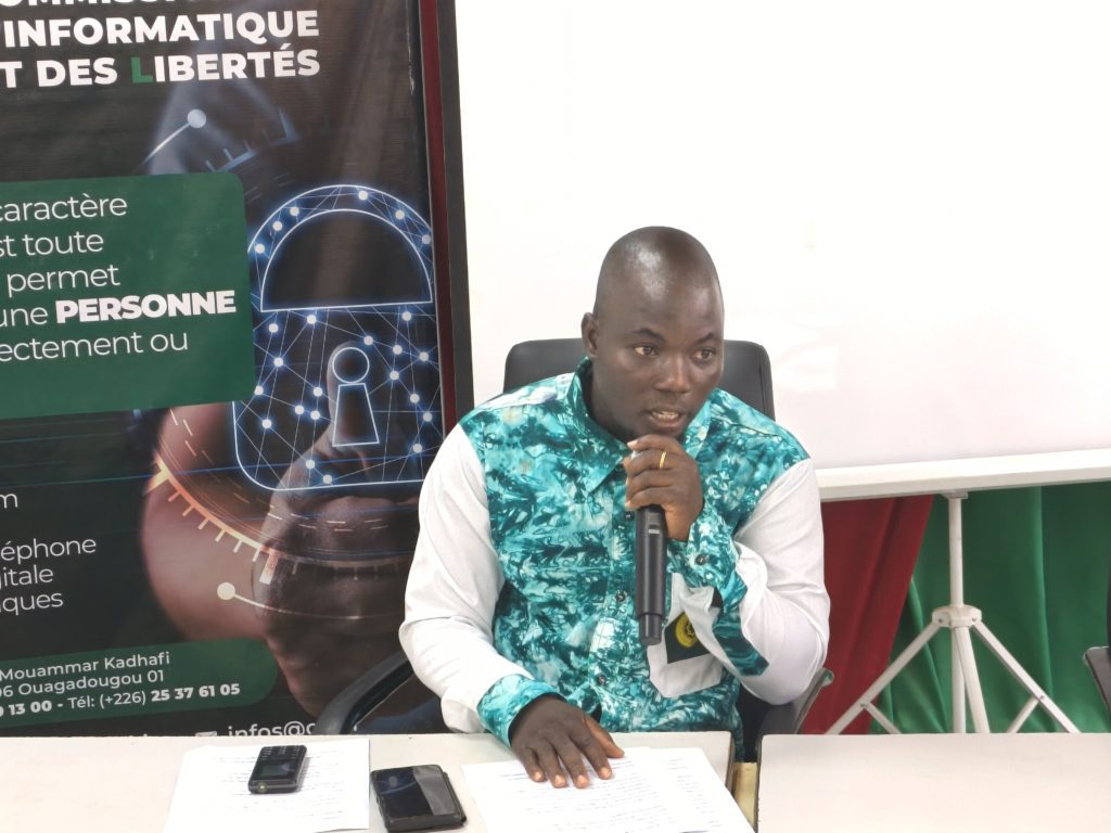 Dramane Sankara, secrétaire général de l'association LEADERS