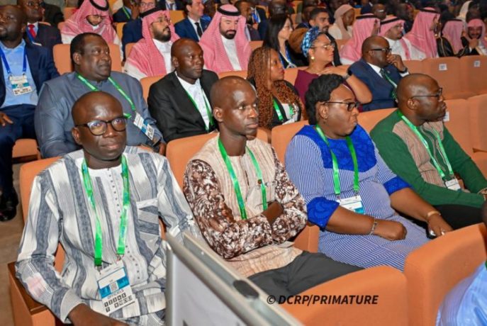 La délégation du Burkina Faso