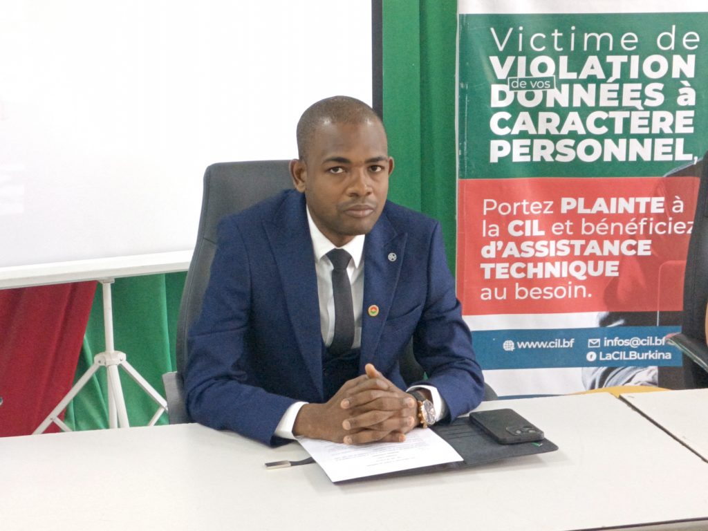 Hamidou Bandé, secrétaire général de la Commission de l'informatique et des libertés (CIL),