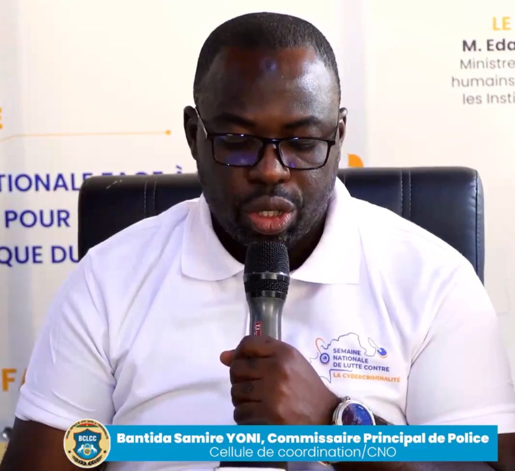 Le Commissaire principal de Police, Bantida Samire Yoni