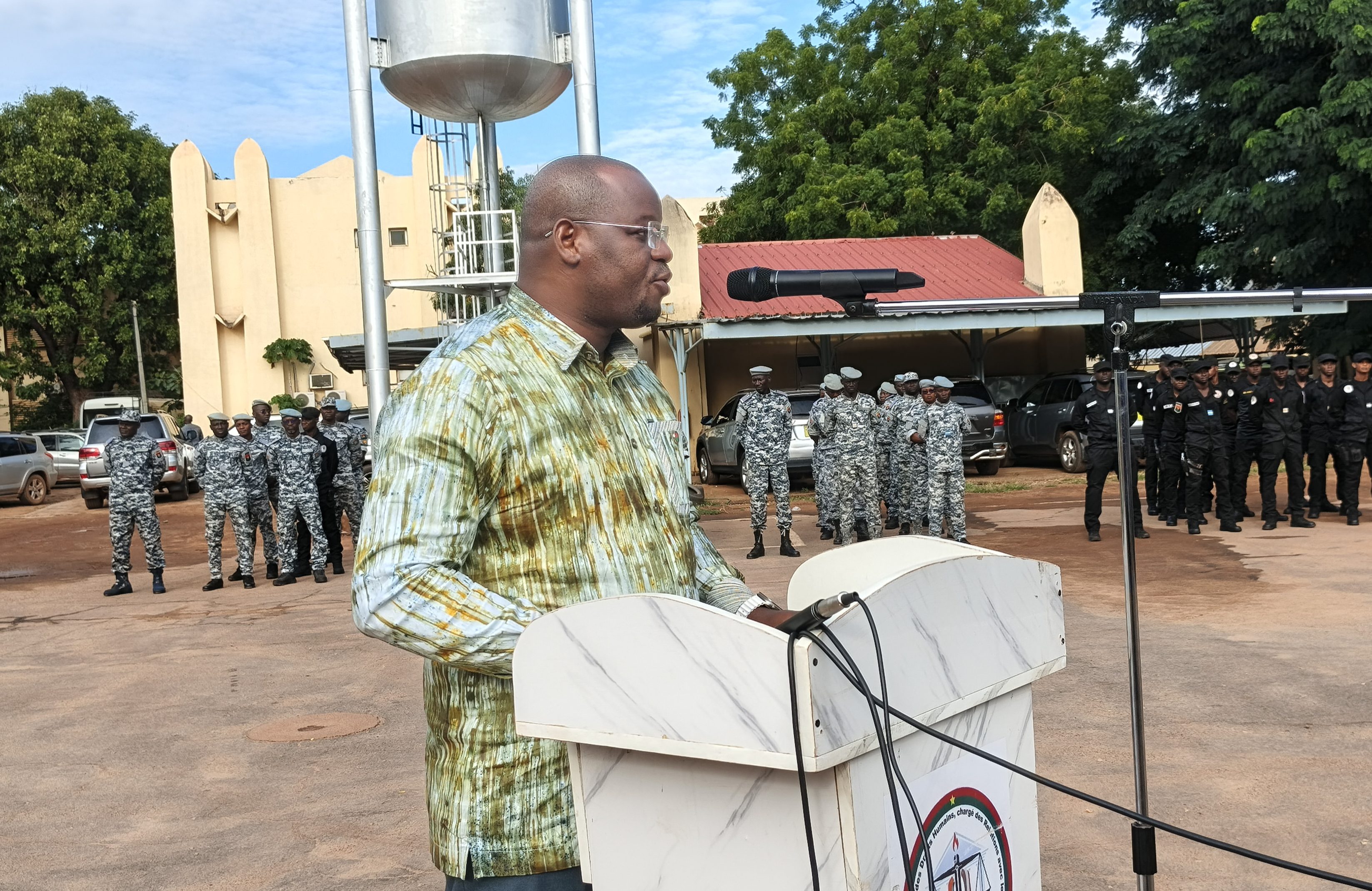Maître Edasso Rodrigue Bayala, ministre chargé de la justice
