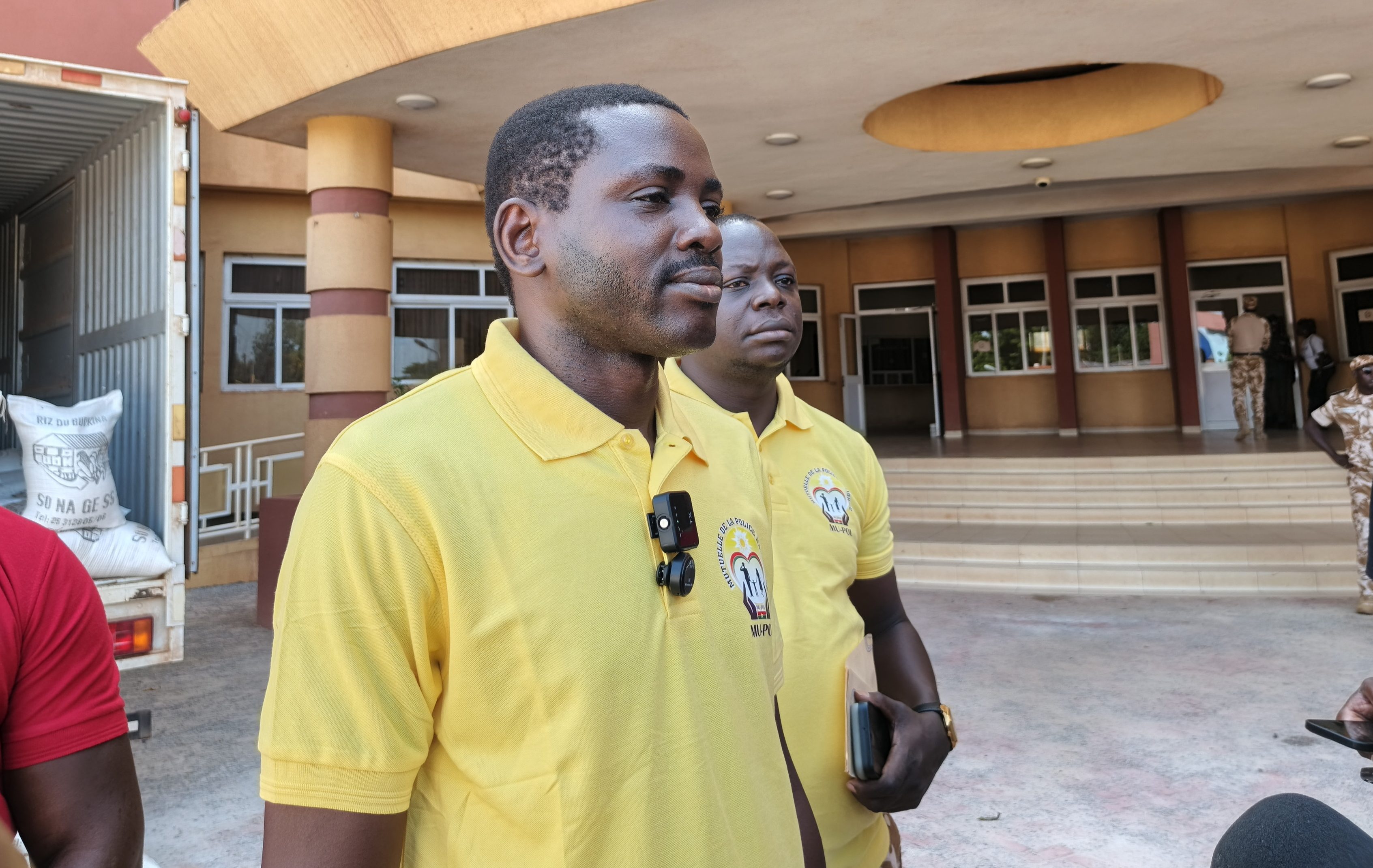 Le médecin commissaire principal de police, Issa Ouali, directeur général de la mutuelle