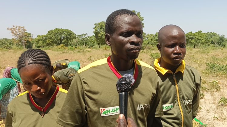 Alain Kaboré, VDP agricole de Simba, dans la commune de Andemtenga