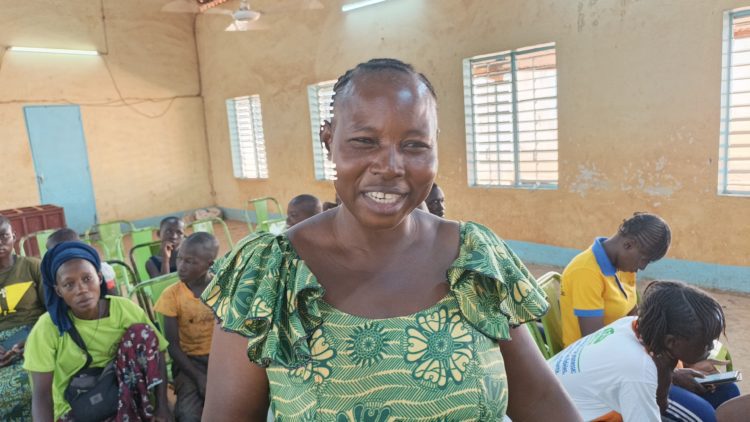 Noëllie Wangré, une bénéficiaire