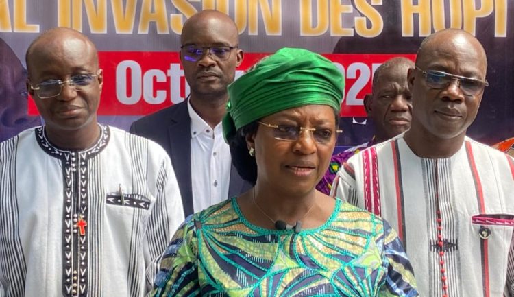 La Pasteure Dr. Hortense Karambiri, épouse du fondateur délégué du CIE, Dr Mamadou Karambiri