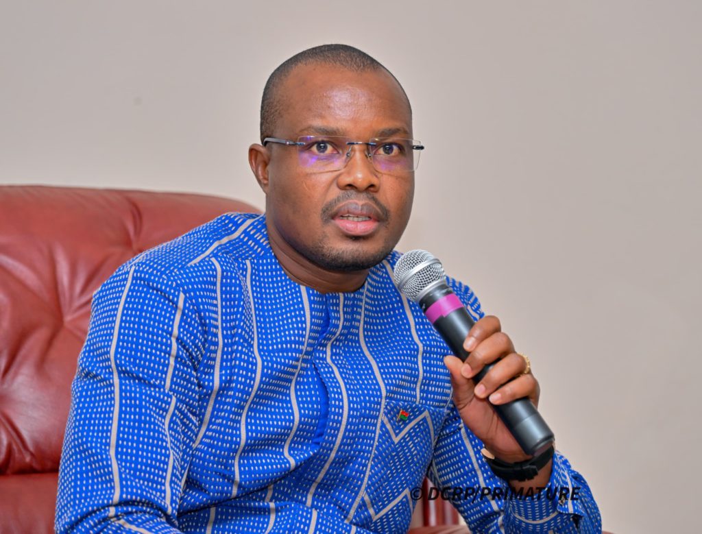 Le Premier ministre Rimtalba Jean Emmanuel Ouédraogo